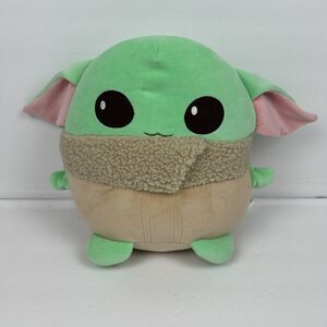 Star Wars Baby Yoda Squishmallow 12 Inch Mandalorian Plush Mattel Cuddly